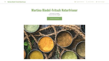 Naturfriseur Martina Riedel-Fritsch